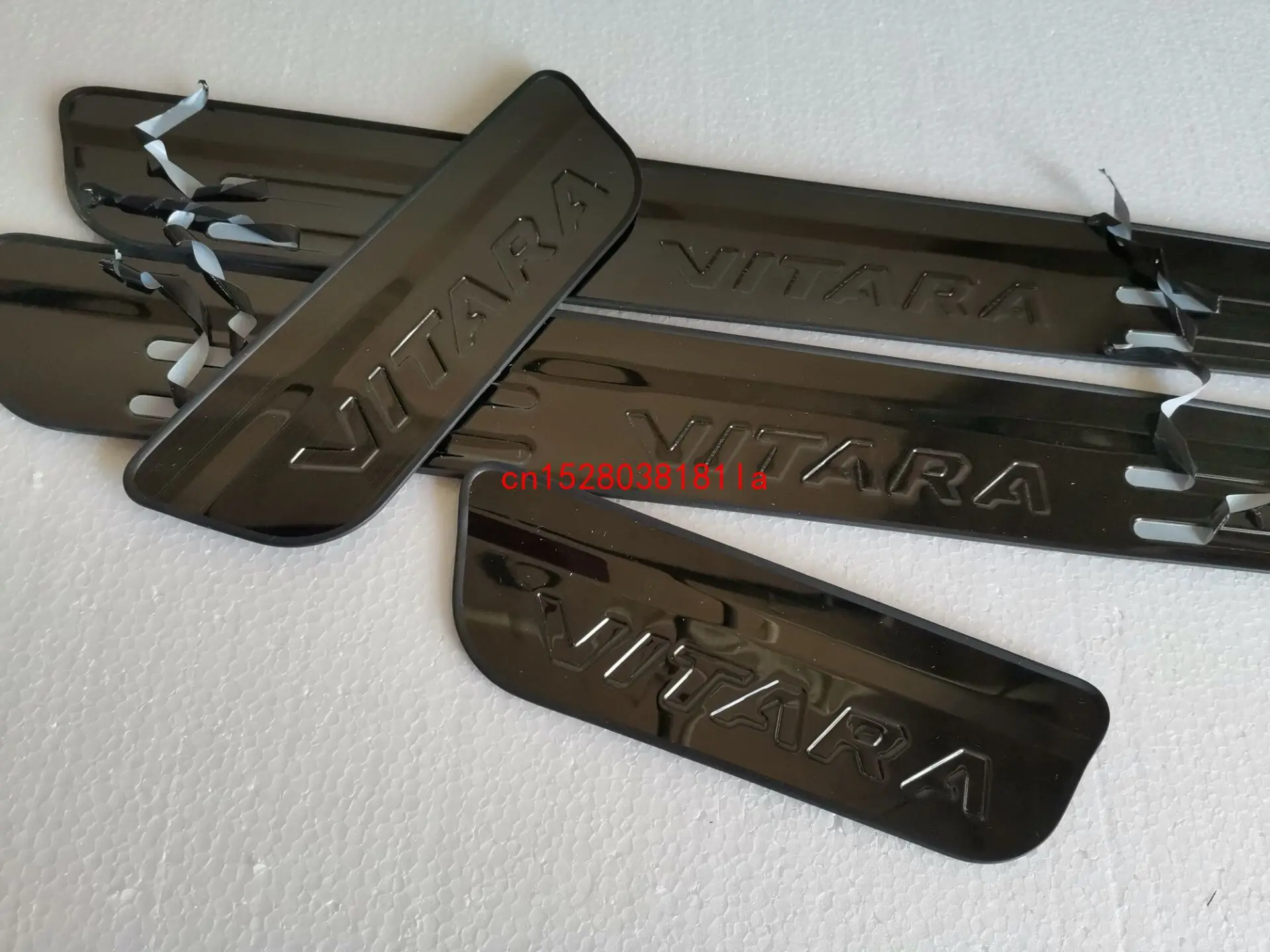 Car styling Stainless Steel car external Scuff Plate/Door Sill Door