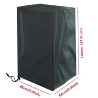 Stacking Outdoor Chair Cover Waterproof,210D Rain Dust Wind-Proof, Anti-UV, Outdoor Garden Yard Furniture Protector Chair Cover 2