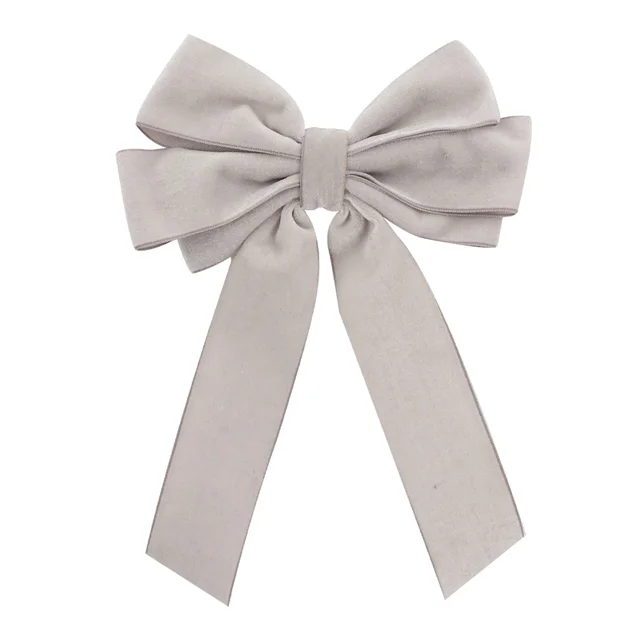 Fashion Hairgrips Big Large Bow Hairpin Women Girls Hair Clips Trendy Hairpin Casual Hair Clip Cute Ribbon Bow Velvet Headwear 11