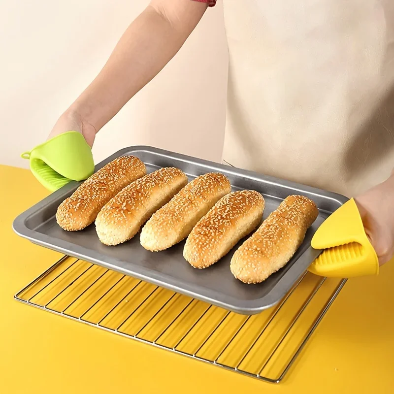 Soft Heat Resistant Anti-scalding Oven Gloves Kitchen Cooking Tools 1 Pcs