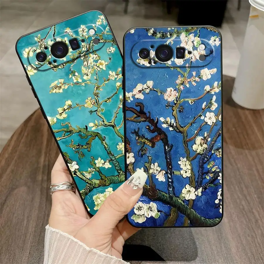 Van Gogh Art-Inspired Soft Phone Case