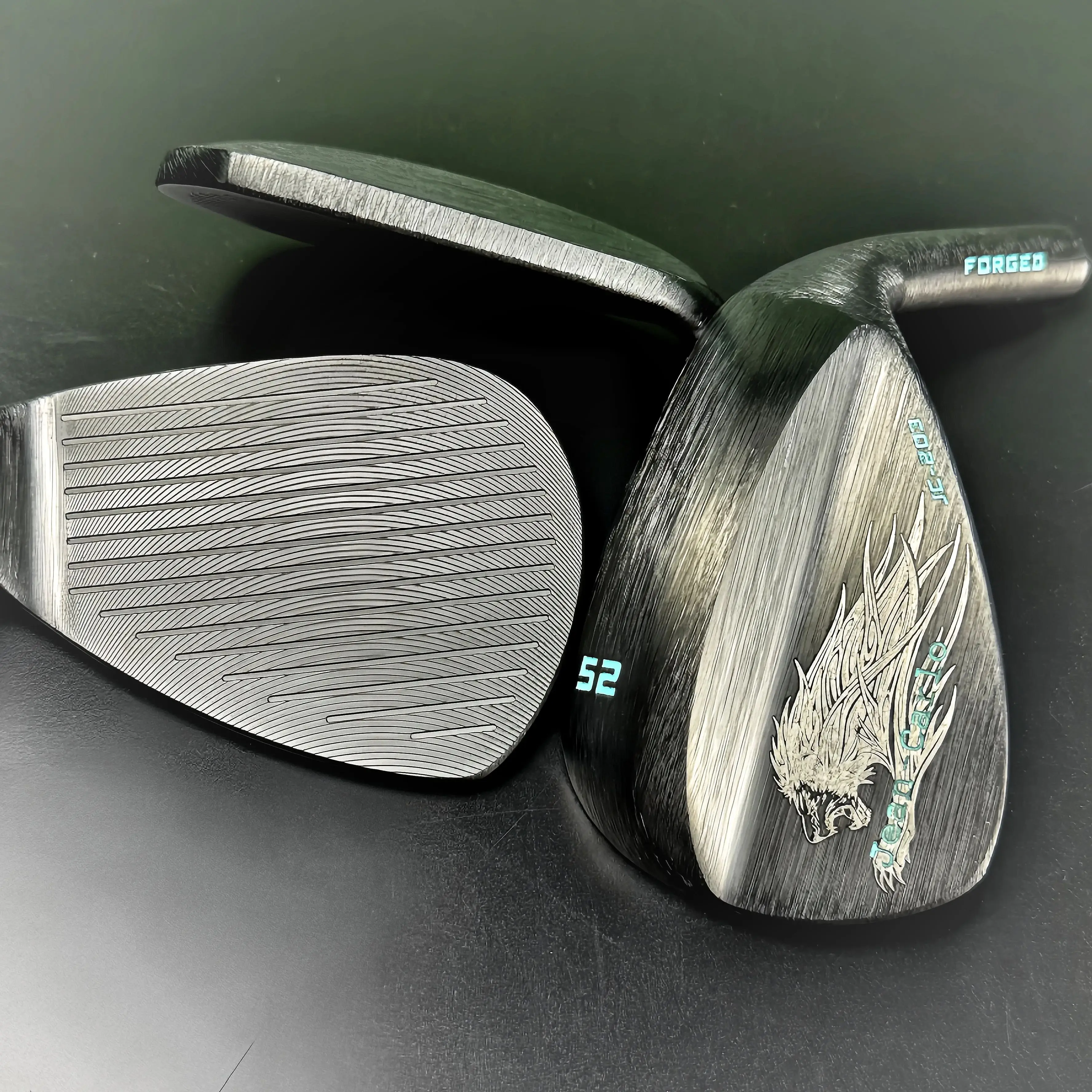 Jean Carlo Golf Wedge Head Man Wedge Club Forged Carbon Steel CNC Milled Iron Set Driver Club Fairway Wood