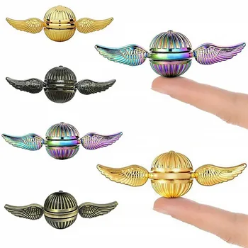 EDC Fidget Spinner Toy Fingertip Rotating Wings Gyroscope Stress Relieving Toy Children Adult Rotating Metal Ball Desktop 1