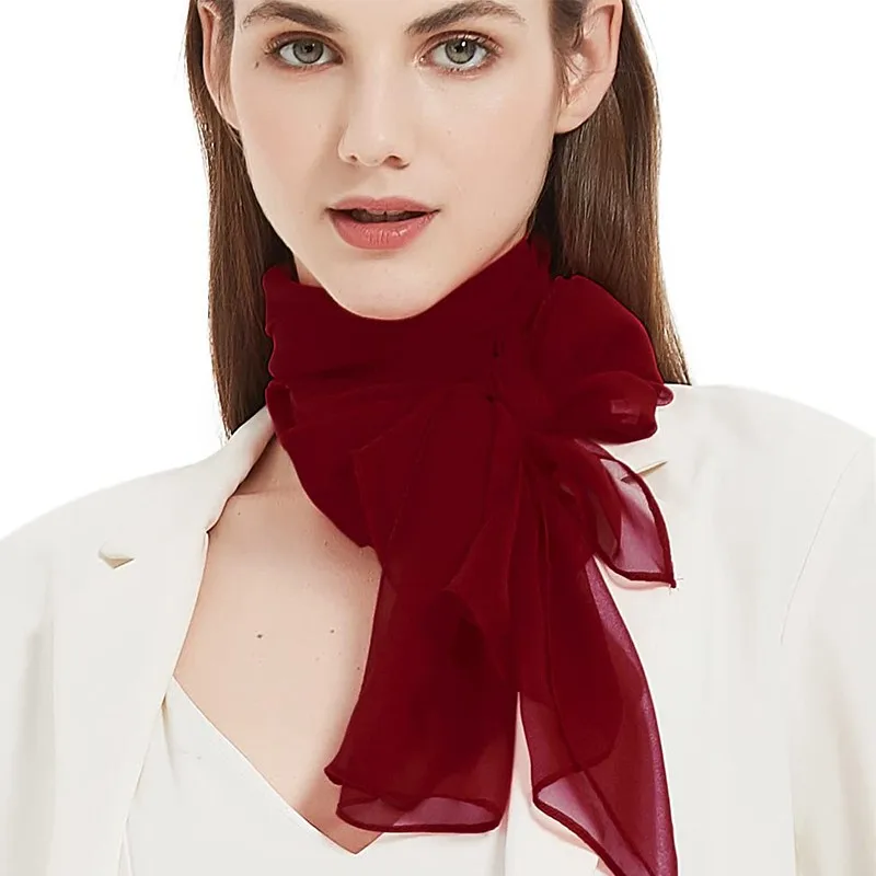 New Fashion Spring/Summer Women Solid Color Headband Beach Chiffon Scarf Shawls Female Long Wraps Panama Beach Sunscreen Hijab 3