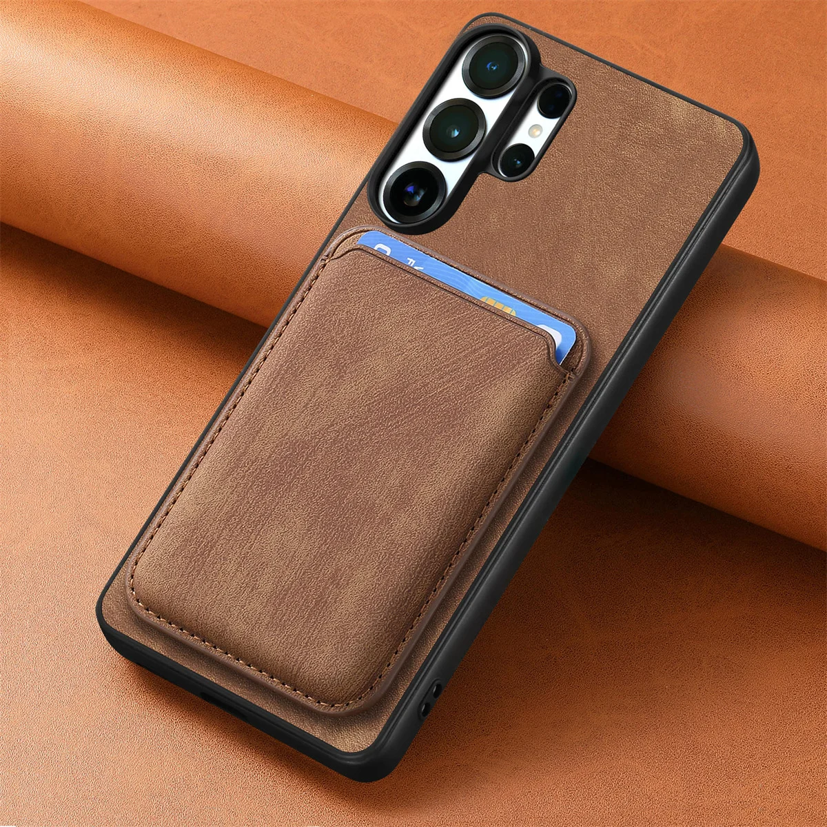 Premium Detachable Magnetic Card Holder Wallet Phone Case Cover