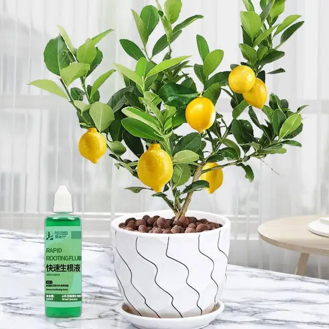 100 Ml -Es Növényi Műtrágya Szer Gyors Gyökerező Zamatos Tápanyag -Oldat Folyadék Javítja A Transzplantációs Túlélést Dugványokhoz - Image 5