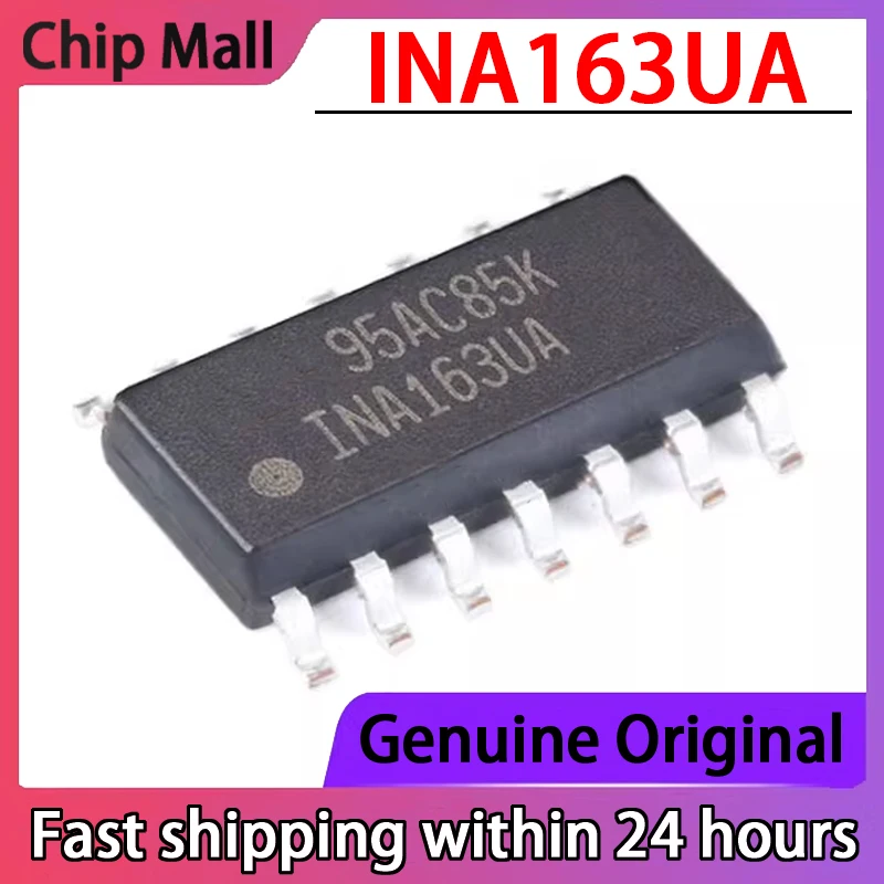 

2PCS Original INA163UA INA163 Instrument Operational Amplifier Chip SOP14