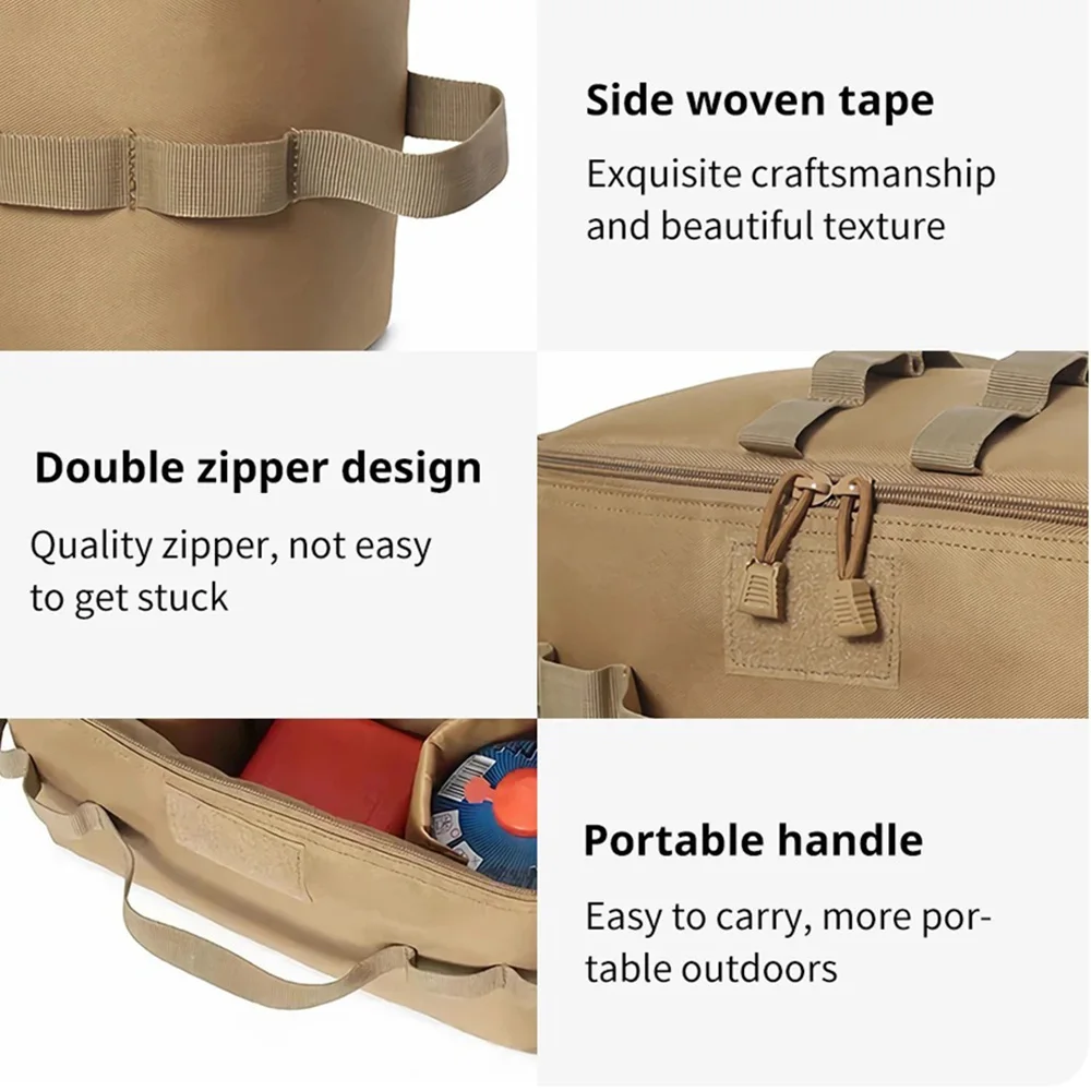 TARKA Camping Storage Bag Picnic Tableware Storage Bags Wild Outdoor Tools Tool Bag Camping Equipment