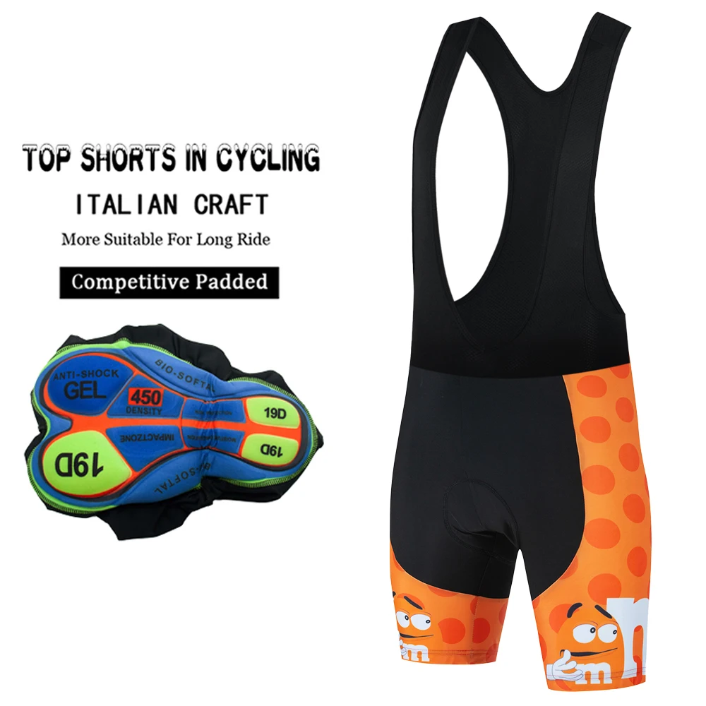 Cycling Mtb Men's Shorts Gel Cartoon Man Clothing Mountain Bike Sports Bib Pants Pro Short Summer Lycra Equipment Maillot cycling bib shorts cycling shorts cycling pants