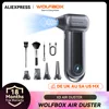 WOLFBOX MF100 Electric Air Duster Air Blower-150000RPM Super Power, Rechargeable 3-Gear Brushless Motor for Car/PC/Home/Outdoor 1