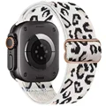 White leopard print