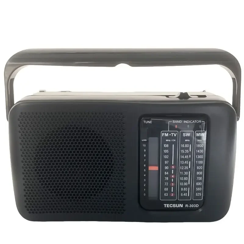 

Tecsun R-303D портативный FM средней волны коротковолновый ТВ со звуком полупроводниковое радио