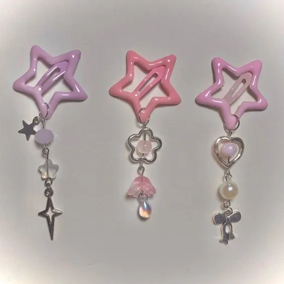 Y2K パンク ハンドメイド ヘアピン Y2K パンク ハンドメイド ヘアピン