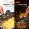 ThermoPro TP605 Fast Reading Waterproof Digital BBQ Thermometer With Backlight For Meat Cooking 3