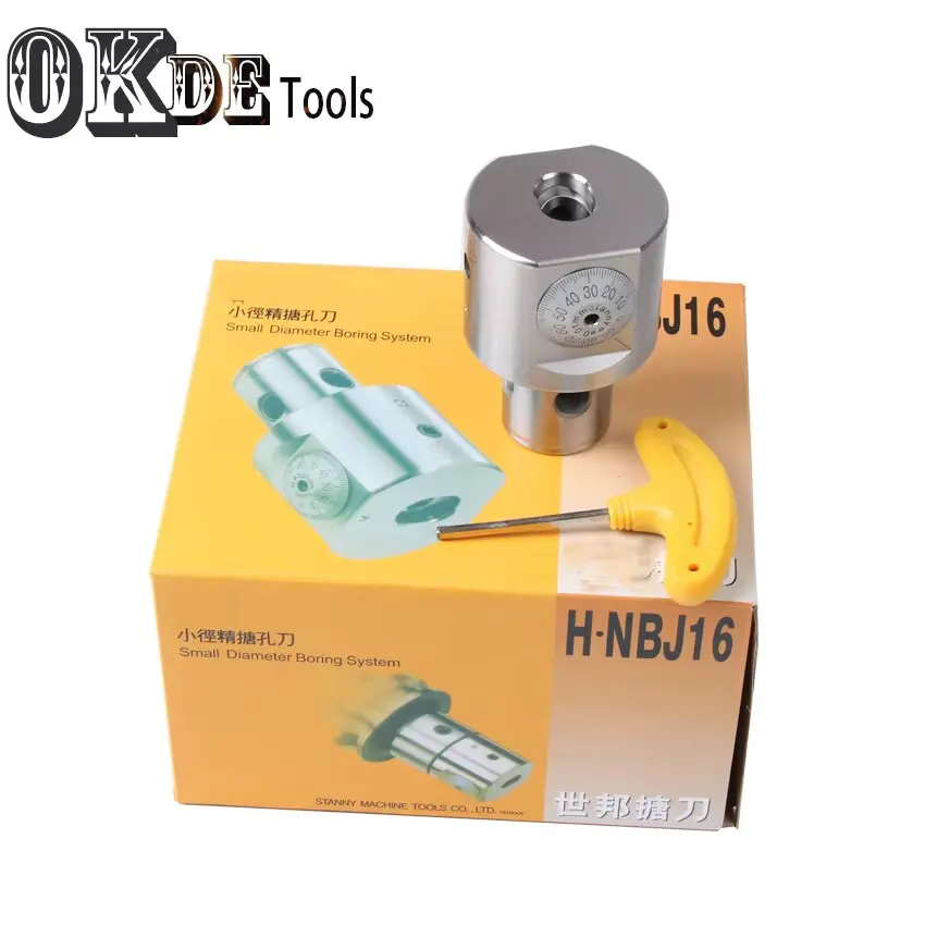 0.01mm NBJ16 High Precision SBJ1616 CNC boring tool high rigidity boring bar and micro small diameter NBJ16 16mm Boring head
