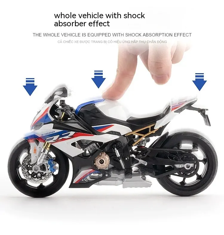 1:9 Ninja H2R Motorcycle Model - Best Gift