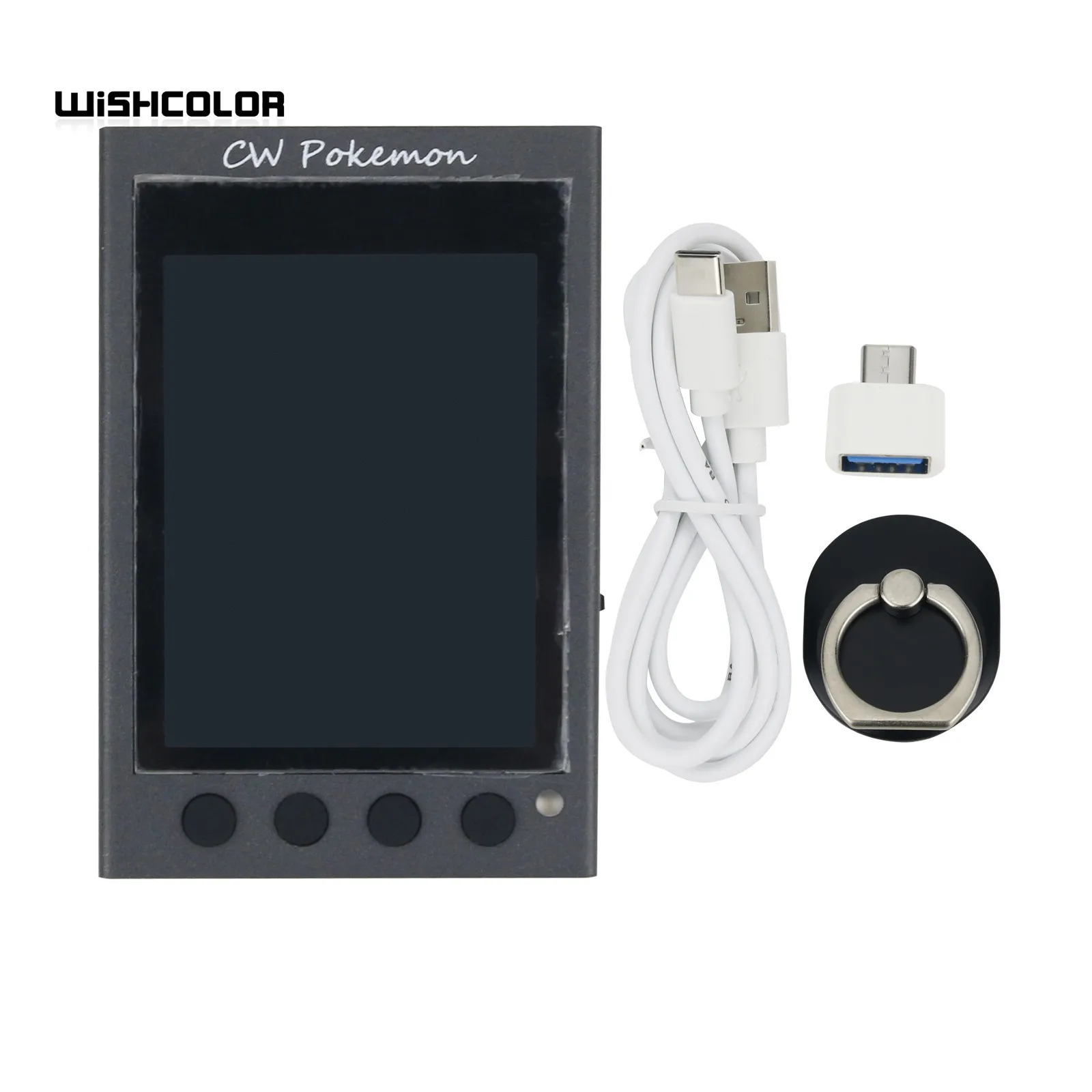 Dubbele Paddle Morse Codetoets, CW Keyer Automatische Trainer PCB 4e Magnetbases Dubbele Peddel Automatische Morse Codetoetsen met 3,5 Mm Geluidsaansluiting en Type C Interface
