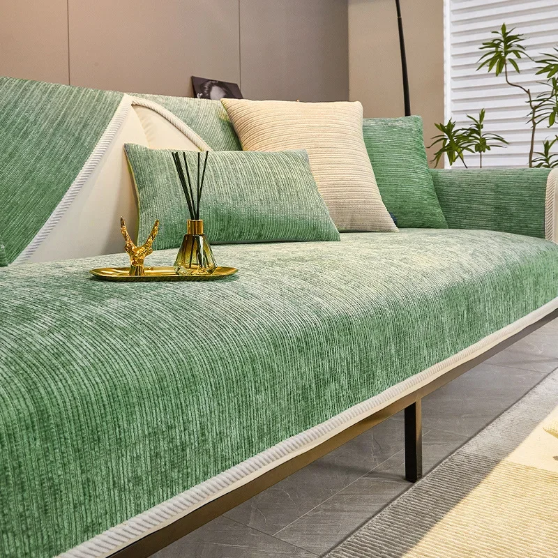 New All Inclusive Chenille Sofa Cushion Hot Selling All-season Universal Sofa Cover Simple Sofa Cover, Cloth Towel, Cushion 6