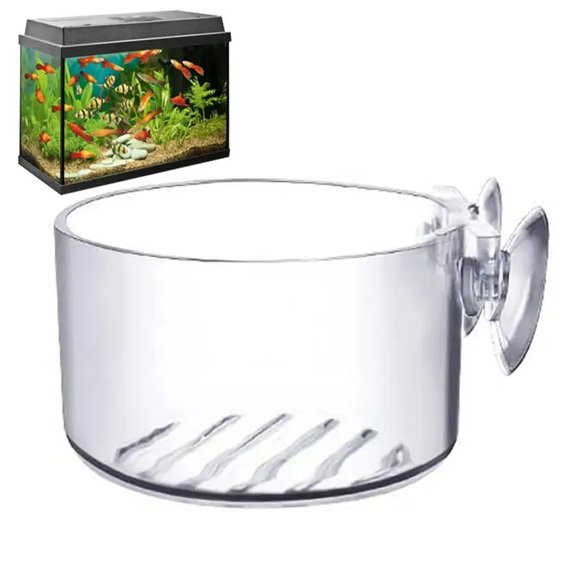 Acrylic Aquatic Plant Cup Elegant Appearance Decoration Tool Water Plant Pot Cup Stand Fish Tank Glass Plant Pot for Aquarium