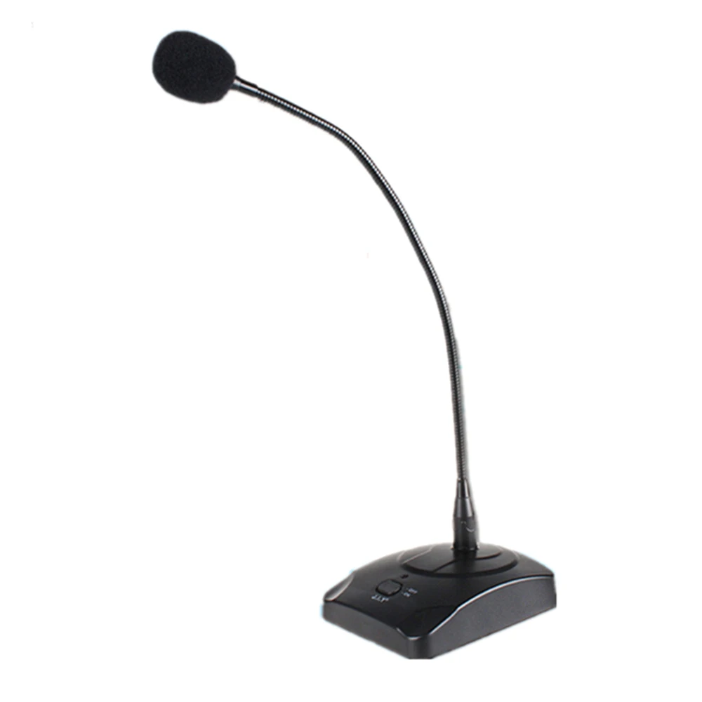 karaoke microphone 6.35mm Plug Gooseneck Microphone Professional Wired Conference Mic Desktop Capacitive School Speech Flexible High Sensitivity bluetooth microphone Microphones