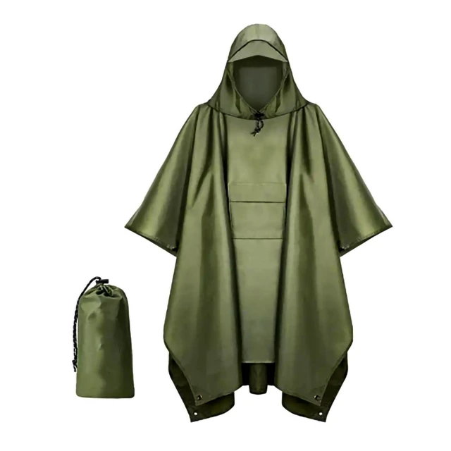 Cloak Large Size Rain Cape 2022 Fashion New Lightweight Breathable Outdoor  Cycling Backpack Fishing Thickened Waterproof