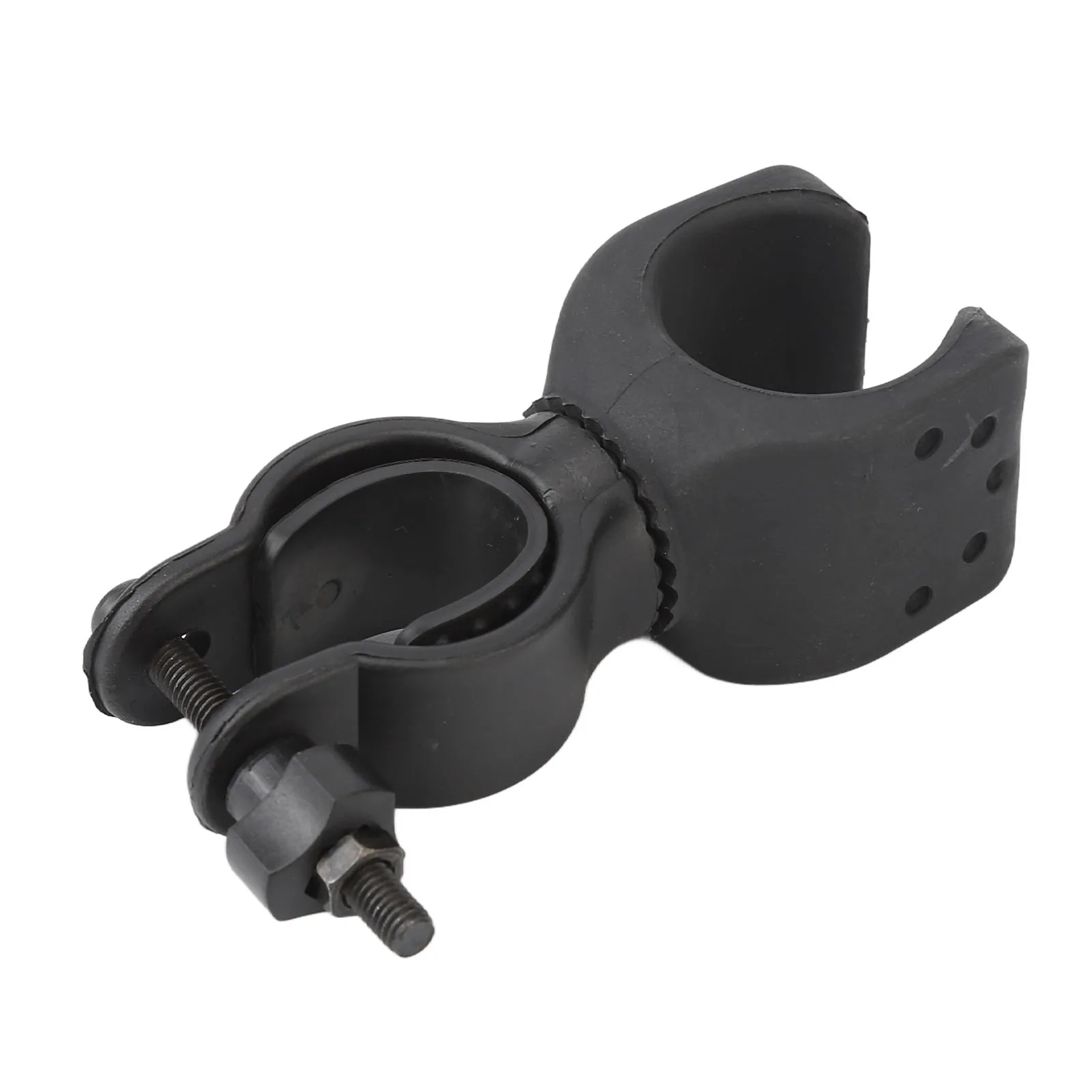 2.5 to 3.5cm Tube Crutches Stick Bracket 360 Degree Rotation Wheelchair Walking Stick Rack Cane Holder for Drive Medical