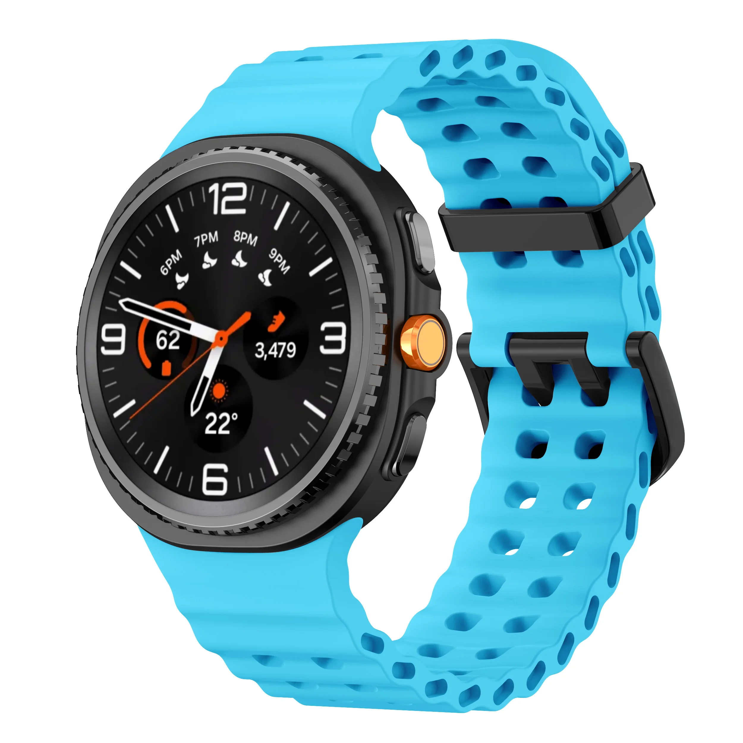 Ocean Band For Samsung Galaxy Watch ultra Strap 47mm  display picture 2