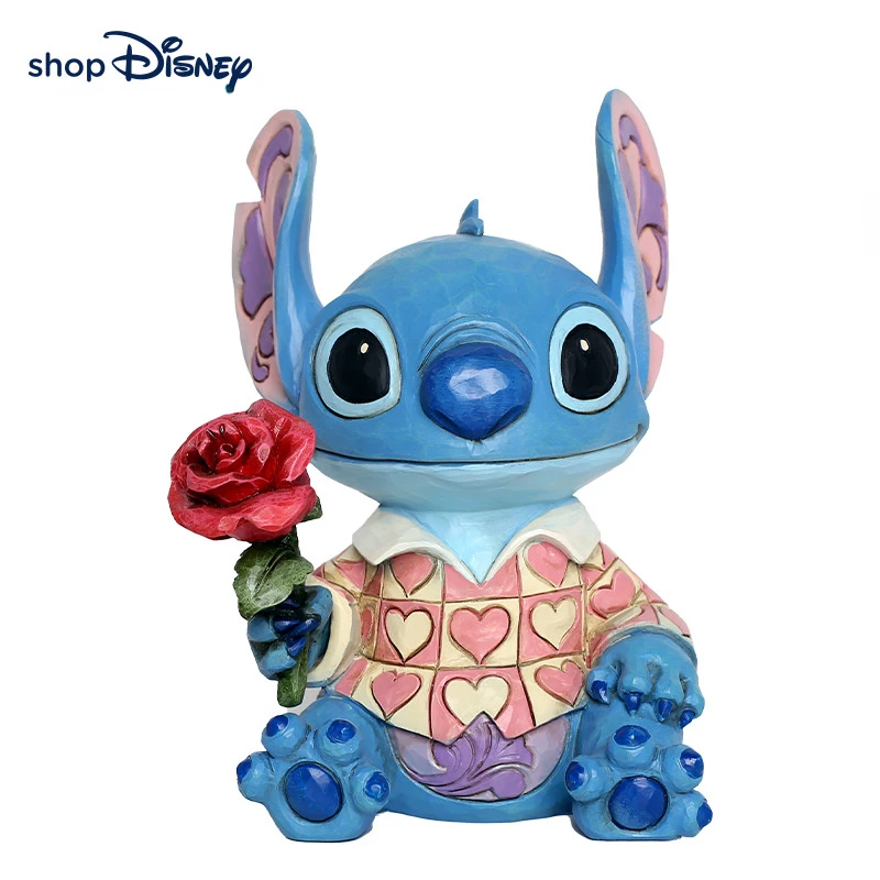 Genuine Disney Official Classic Cartoon Characters Valentine's Day Stitch  Ornaments Anime Figure Toys Boys And Girls Gifts - Action Figures -  AliExpress