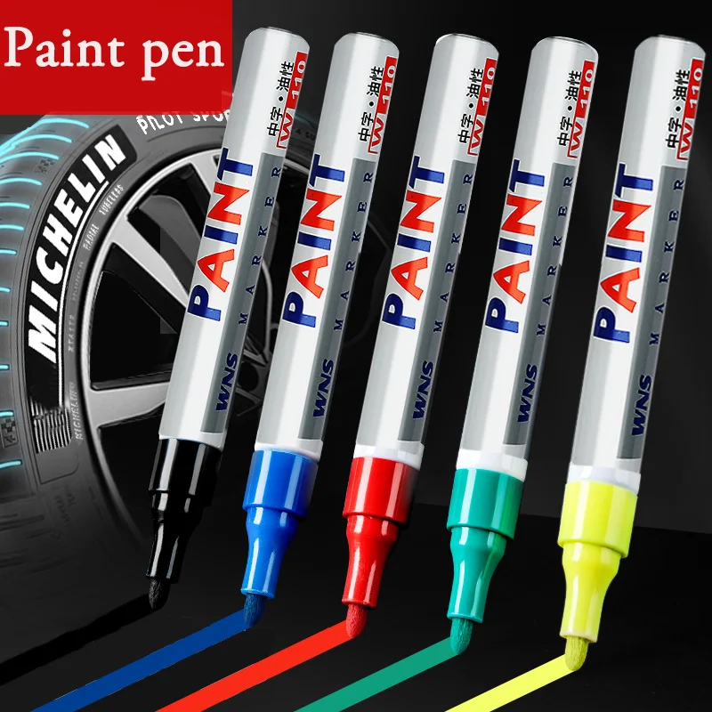 Colorful Permanent Paint Marker 4pcs Waterproof White Markers Tire Tread Rubber Fabric Paint Metal 12 Colors Marker Pens permanent marker pen,white marker pens,marker pens,permanent marker,permanent markers,paint marker pen,markers pen,art markers,paint pen,art marker pen