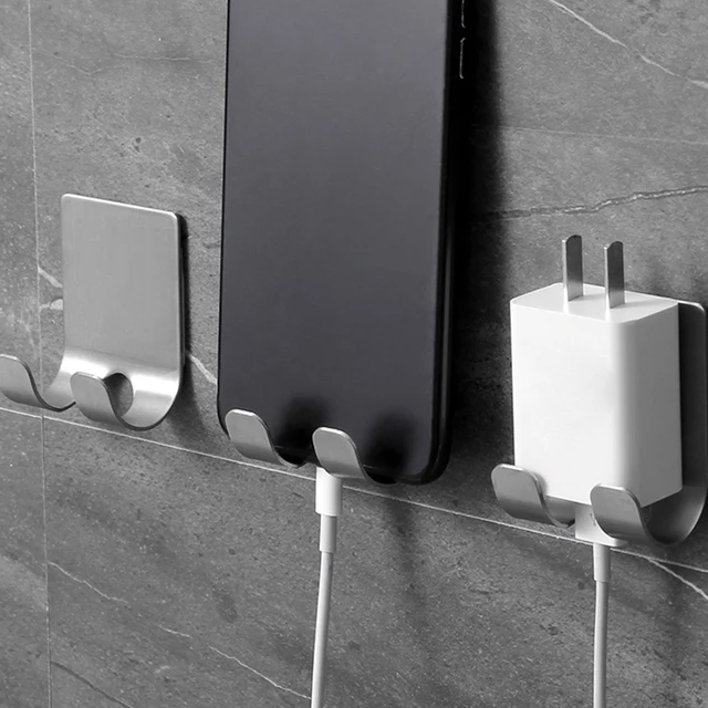 1-15PCS No-Punch Supporto per rasoio Adesivo Gancio di stoccaggio per rasoio da bagno Gancio da parete impermeabile Mensola da bagno Supporto per rasoio 2