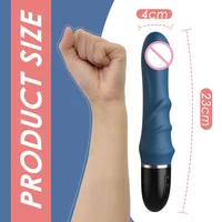 Leistungsstarker großer Dildo-Vibrator für Frauen, G-Punkt-Klitorisstimulator, 10 Modi, Vaginalmassagegerät, weiblicher Masturbator, Sexspielzeug für Erwachsene 6