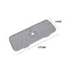 Silicone Kitchen Faucet Mat For Sink Sponge Drain Rack Foldable Sink Mat Faucet Splash Catcher Bathroom Countertop Protector Mat 6