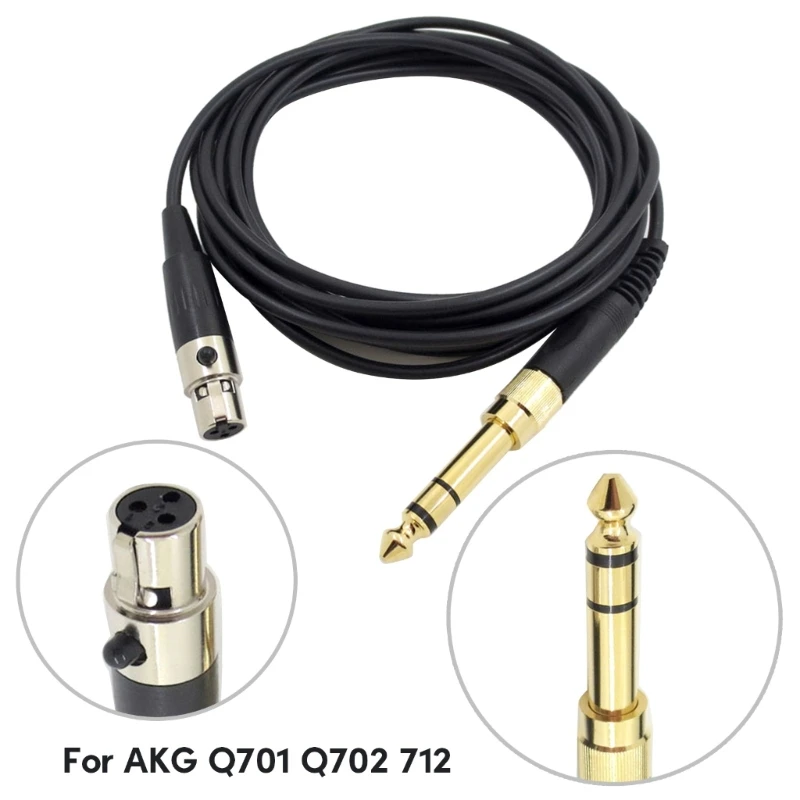 

Headphone Stereo Cord Extended Cable for AKG Q701 Q702 712 K240 DT700 DT900 Headphone Cable Replacement Cord