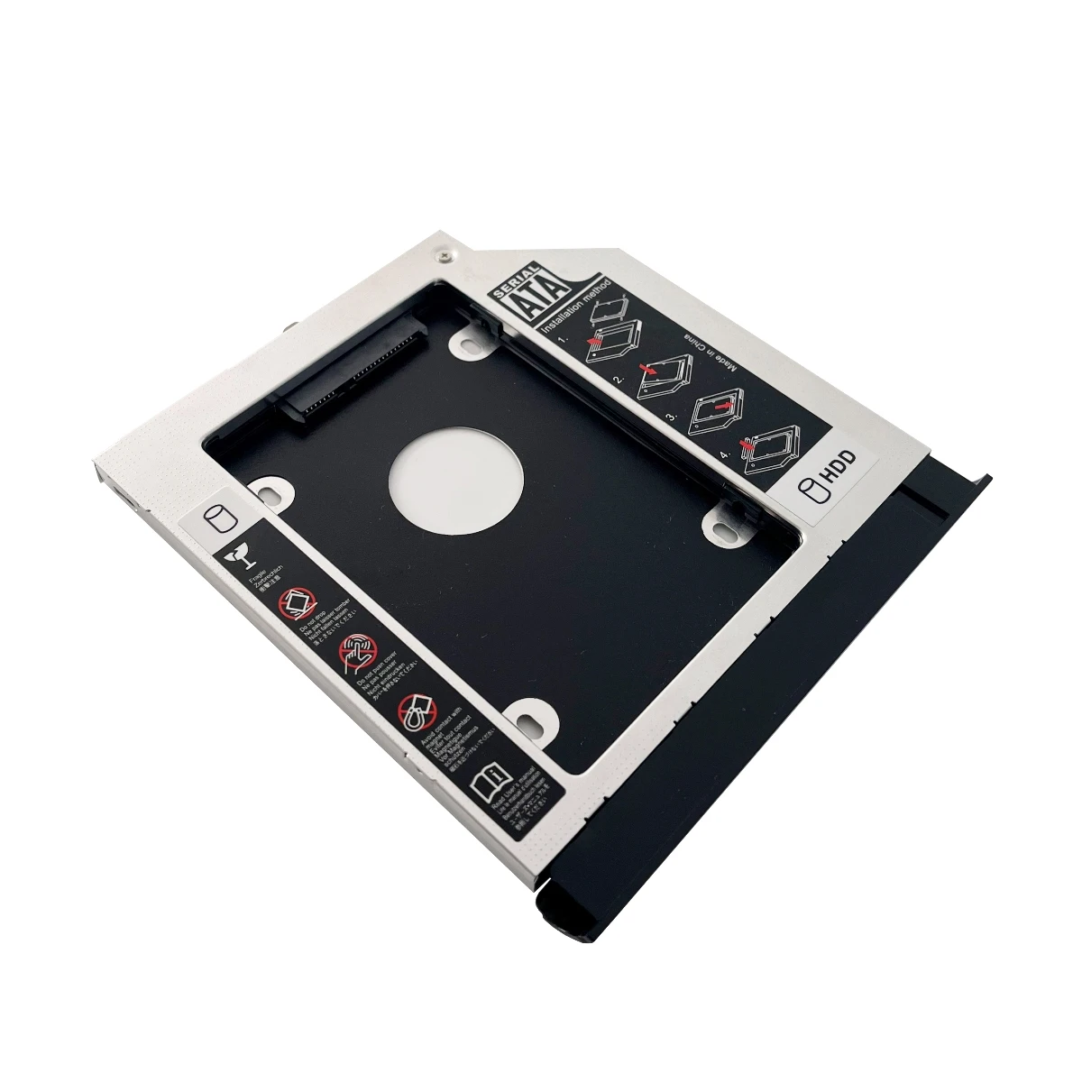 Módulo de disco duro SSD HDD SATA 2nd, adaptador de óptico Caddy Acer Aspire E5 575, con Panel frontal biselado y soporte, E5 575G|Estuches discos duros| - AliExpress