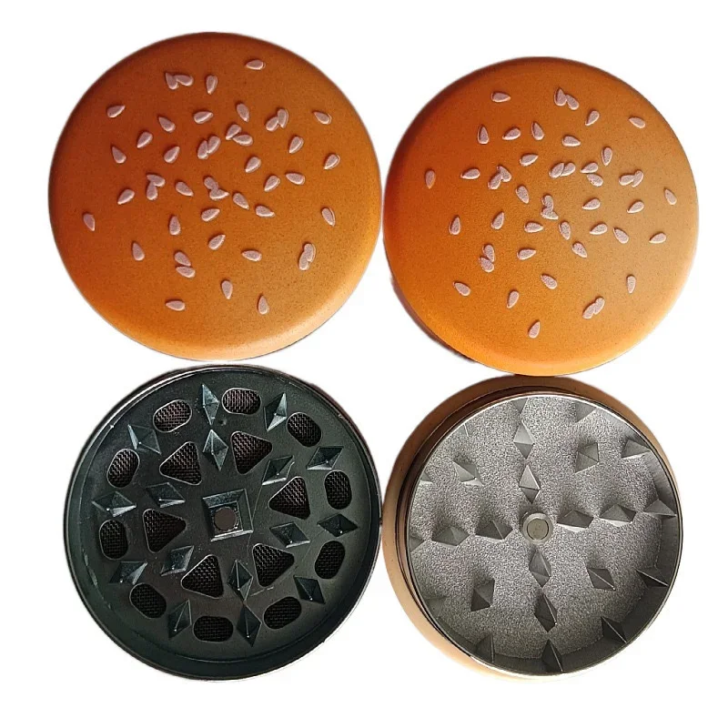 2in Herb Grinder Cigarette Pepper Mill Manual Raw Grass Grinder Portable Tobacco Spice Crusher Smoking Accessories Kitchen Tool