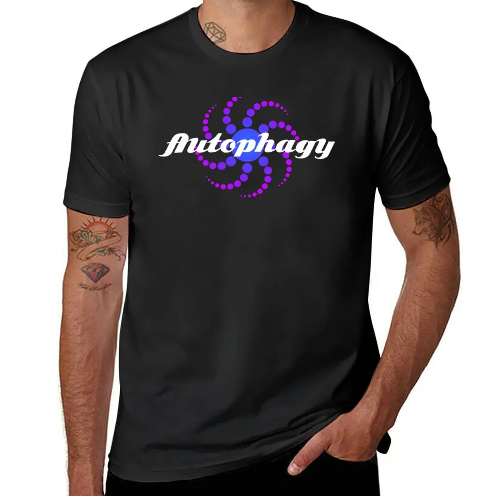 

Новая автофагия-это слово, которое вы услышали. Тяжелая футболка, футболки, индивидуальные футболки, простые мужские футболки