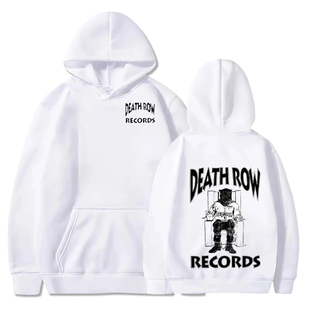 Death Row Records Print Hoodies For Men Women Casual Long