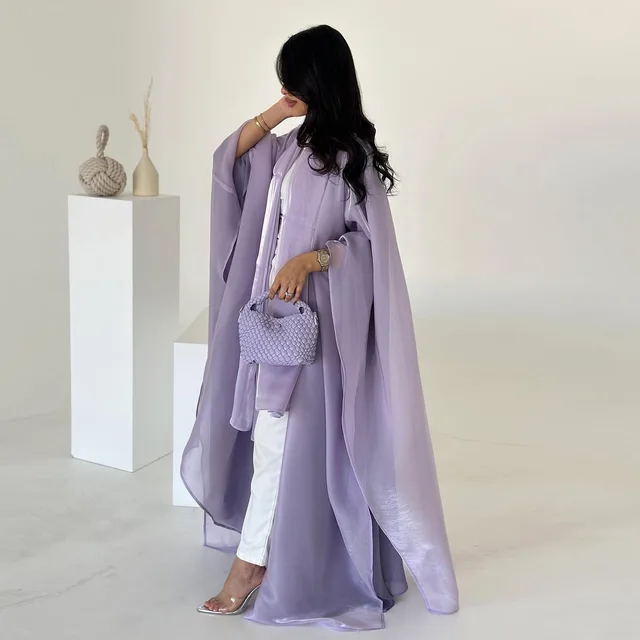 109382-ca713f.jpg Abaya ouverte 2026 Eid Mubarak à manches chauve-souris pour femme, robe musulmane en satin, jilbab, kimono, hijab, abayas, caftan, robe, vêtements islamiques