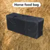 Horse Hay Bales Storage Bag Waterproof Collapsible Bag Hay Bale Tote Bag with Zipper for Horse Goats Hay Storage 2