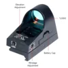Tactical ROMEO3 1x25mm 3 MOA Compact Red Dot Reflex Sight Hunting Airsoft Equipment Optics Scope 20mm Picatinny Low & QD 5