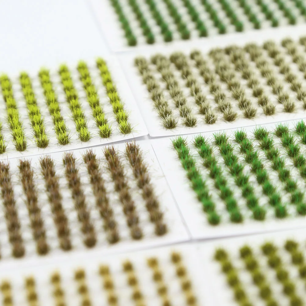 1 упаковка мини травяная трава искусственная трава Кластер Моделирование микро-пейзаж PJ25