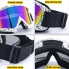 Ski Snowboard Goggles Anti-Fog Skiing Eyewear Winter Outdoor Sport Cycling Motorcycle Windproof Goggles UV Protection Sunglasses 4