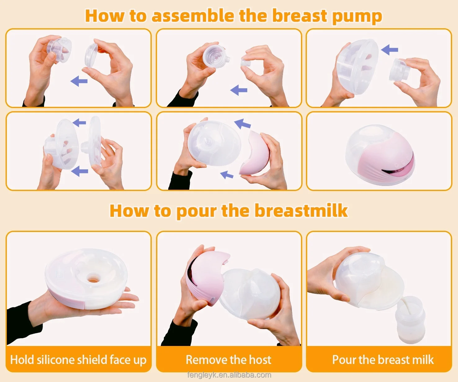 Electric Wearable Breast Milk Pump Machine Handsfree BPA Free USB Charge Painless Wireless for electric breast pump