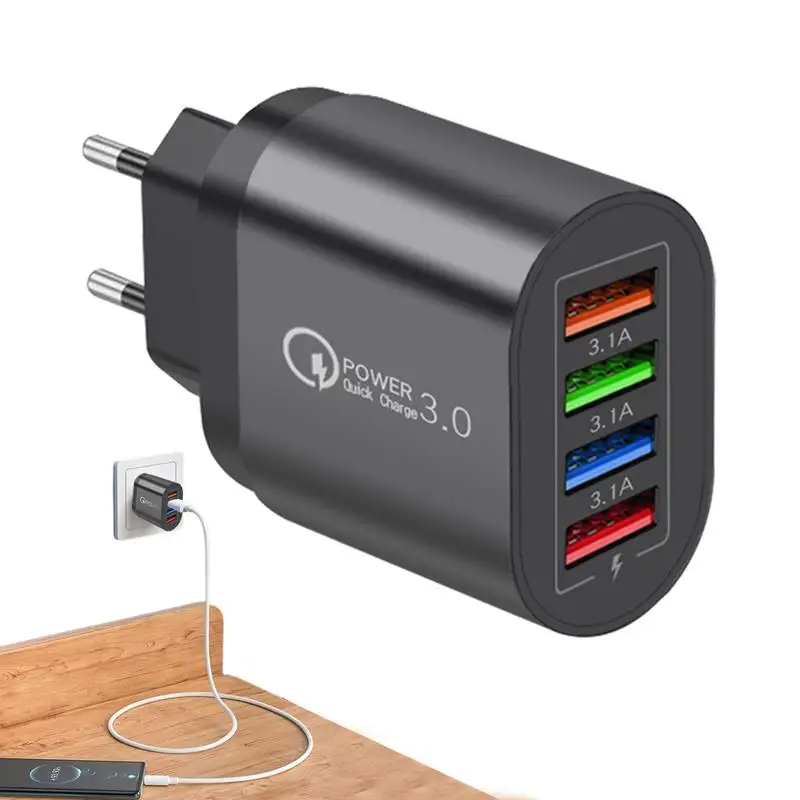 Fast Multi Port USB Charger for Mobile Devices