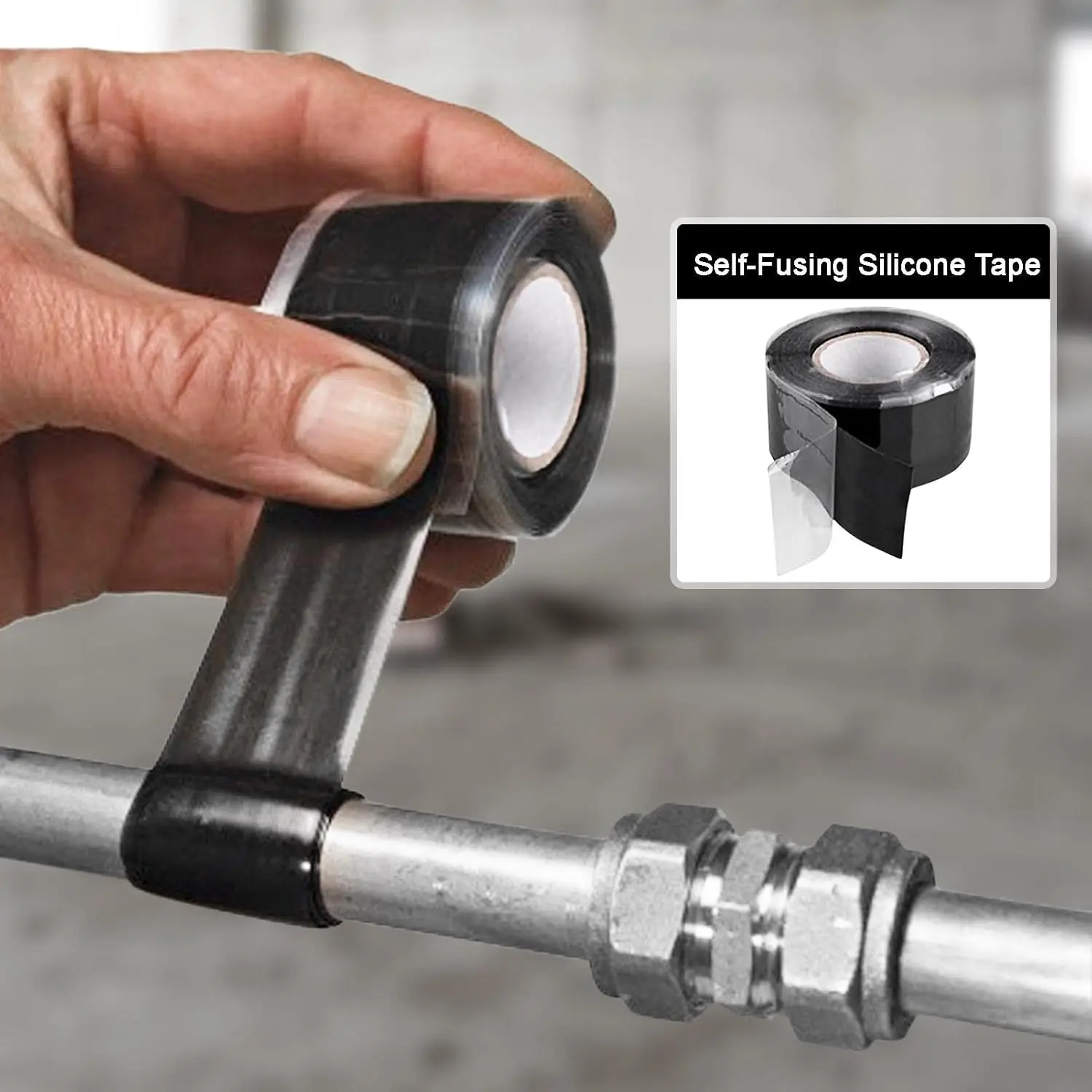 Enhanced Waterproof Self-Fusing Silicone Repair and Insulation Tape