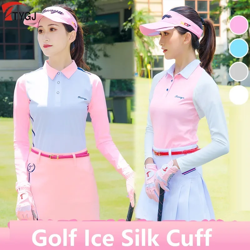 WomenGolfSunscreenSleevesSummerAntiUVClothingforOutdoor