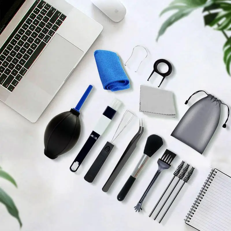Computer Cleaning Tool Kit Multifunctional Mobile Phone Cleaning Kit Laptop Cleaning Kit Keyboard Cleaning With Screen Cleaning 5