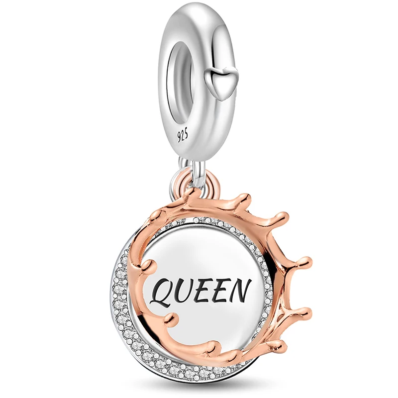 925 Sterling Silver Snowflake Headband Camera Suitable For DIY Making Bracelet Necklace Gift High Quality Personalized Beads - Image 5