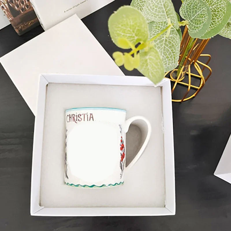Rider Waite Tarot Flat Plate The Sun And The Moon Style 4pcs In One Set With Gift Box Steak Flat Dinner Plate Coffee Cup Set