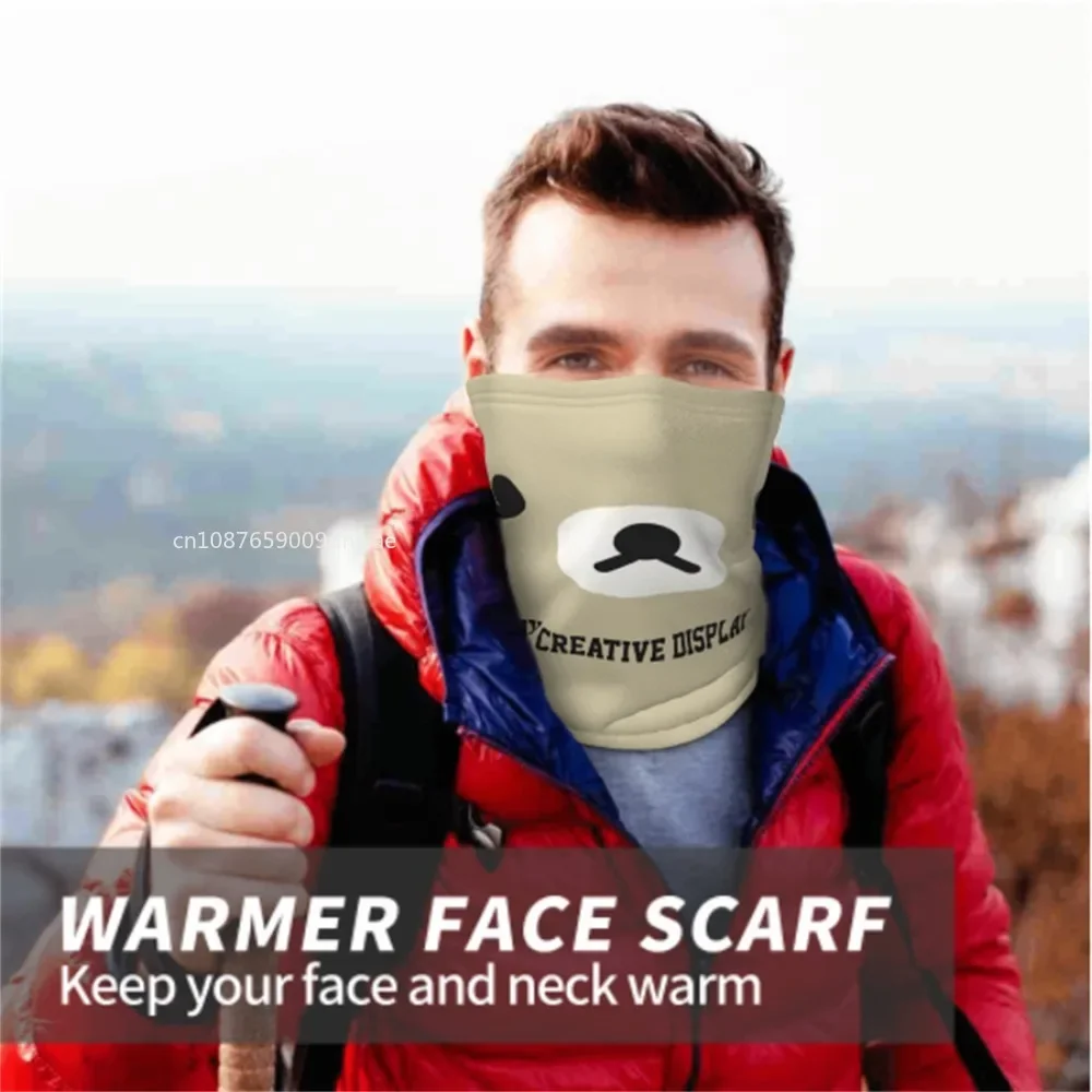 Zebra Animal Pattern Bandana Neck Cover Printed Balaclavas Wrap Scarf Multi-use Headband Riding Unisex Adult Winter Motorcycle